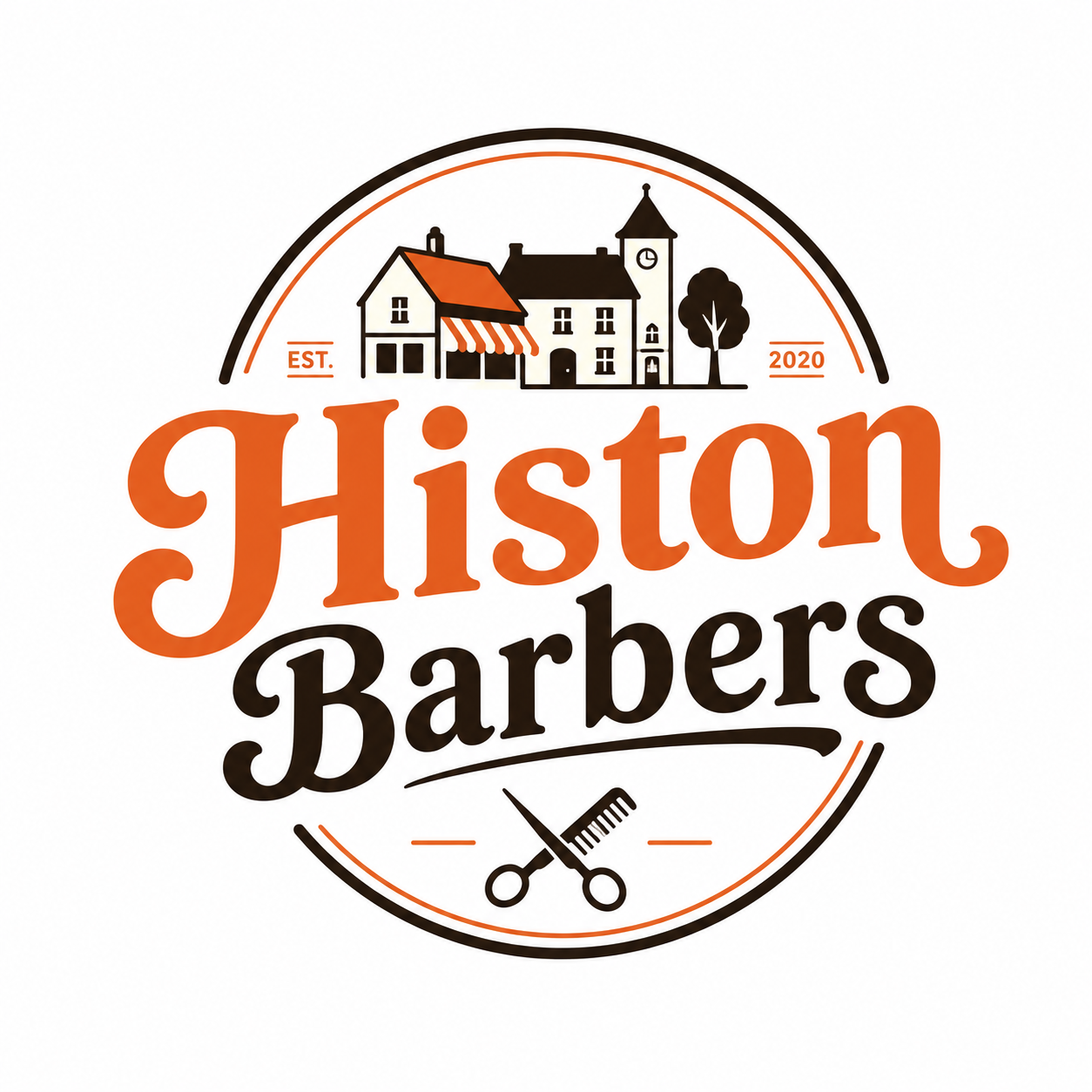 Histon Barber Shop logo